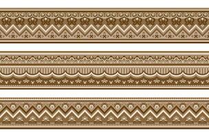 Abstract ethnic pattern, ornamental background vector