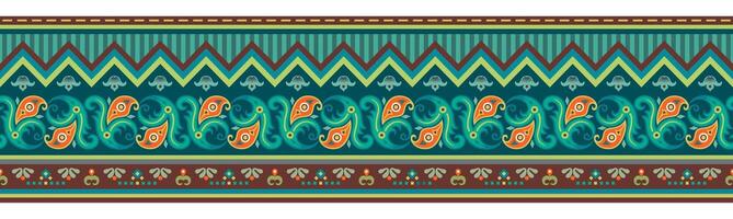 Abstract ethnic pattern, ornamental background vector