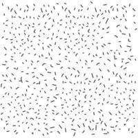 Dot pattern with different lines and dots isolated on white background. vector