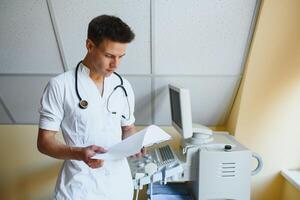 Black woman doctor, surgeon, medic staff professional portrait. photo