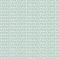 Seamless pattern with striped lines with tiny shapes drops, spots, polka dots. Vector hand drawn sketch. Simple pastel green background with random snowflakes, circles. Template for designs print