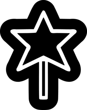Magia varinha símbolo ícone png