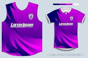 Deportes jersey y camiseta modelo Deportes jersey diseño vector. Deportes diseño para fútbol, carreras, juego de azar jersey. vector. Pro vector