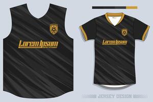 Sports jersey and t-shirt template sports jersey design vector. Sports design for football, racing, gaming jersey. Vector. Pro Vector