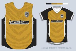 Sports jersey and t-shirt template sports jersey design vector. Sports design for football, racing, gaming jersey. Vector. Pro Vector