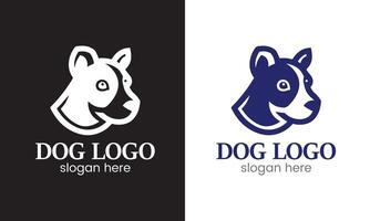 AI generated Dog Vector, Graphic, Logo, Art design icon, family partner. vector