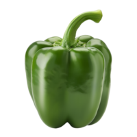 AI generated Generative AI Bell Pepper  on transparent backgroundon Transparent Background png