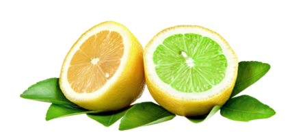 Lemon Sliced isolated png