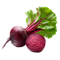 AI generated Beetroot PNG. Red beets isolated. Beetroot vegetable top view PNG. Beet flat lay PNG