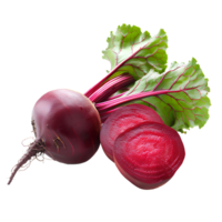 AI generated Beetroot PNG. Red beets isolated. Beetroot vegetable top view PNG. Beet flat lay PNG