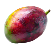 ai generado mango png. tropical Fruta mango aislado. mango rebanadas png. mango parte superior ver png. mango plano laico png