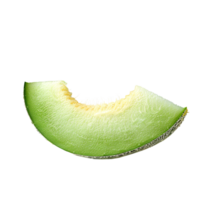 AI generated honeydew melon PNG. Fresh ripe honeydew fruit isolated. Honeydew melon slices PNG. Honeydew melon for fruit desserts during summer time png