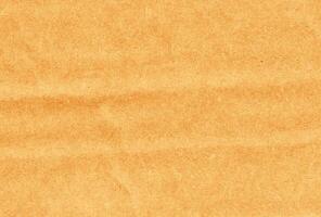 Crumpled brown kraft paper texture banner background photo