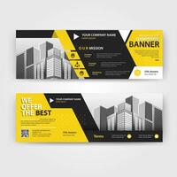 Business abstract vector template for Brochure, Annual Report, Magazine, Poster, Corporate Presentation, Portfolio, Flyer with yellow and black color size A4, Front and back