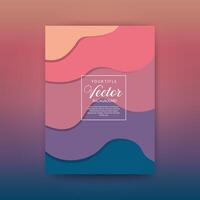 Colorful Background. Future geometric patterns. Modern abstract covers set. Cool gradient shapes composition Eps10. - Vector