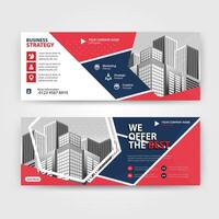 Business abstract vector template for Brochure, Annual Report, Magazine, Poster, Corporate Presentation, Portfolio, Flyer with red and black color size A4, Front and back