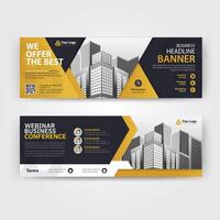 Business abstract vector template for Brochure, Annual Report, Magazine, Poster, Corporate Presentation, Portfolio, Flyer with yellow and black color size A4, Front and back