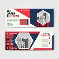 Business abstract vector template for Brochure, Annual Report, Magazine, Poster, Corporate Presentation, Portfolio, Flyer with red and black color size A4, Front and back