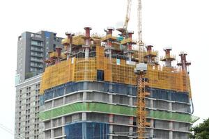 High rise building under construction photo