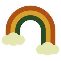 arco iris icono para web, aplicación, infografía, etc vector