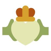 Claddagh anillo icono para web, aplicación, infografía, etc vector