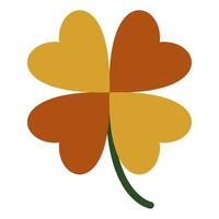 Shamrock icon for web, app, infographic, etc vector