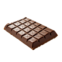 ai gerado chocolate bares isolado em uma transparente fundo png foto