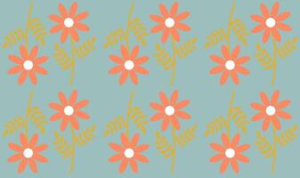 Seamless floral pattern. Vector illustration