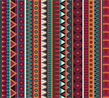 Abstract vector ethnic seamless pattern