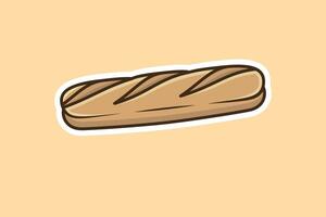 Bakery Fresh Cake Slice Sticker vector illustration. Bakery food object icon concept. Home and Restaurant breakfast food sticker vector design.