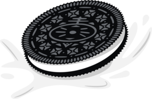 galleta ilustración en blanco Leche png