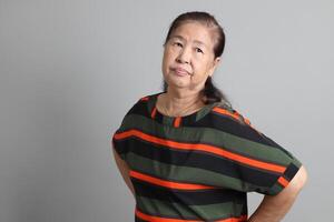 Senior Asian Woman photo