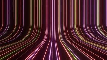 abstract background of neon lines video