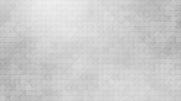 white color small abstract shapes geometrical looped abstract background video