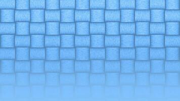 Simple and classy square thread pattern looped background, royal blue gradient background video