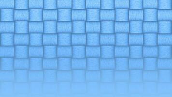 Simple and classy square thread pattern looped background, royal blue gradient background video