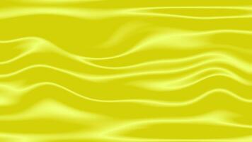 yellow Satin Cloth Waving video