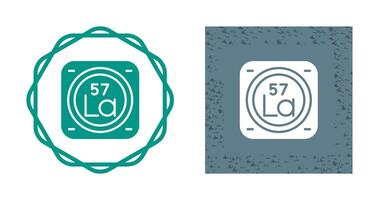 Chemical Element Vector Icon