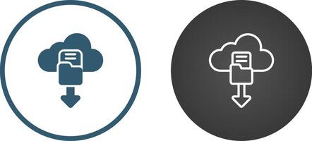 Cloud Security Auditing Vector Icon