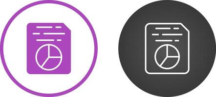Document Insert Diagram Vector Icon