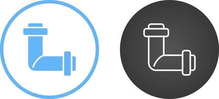 Conduit Coupling Vector Icon