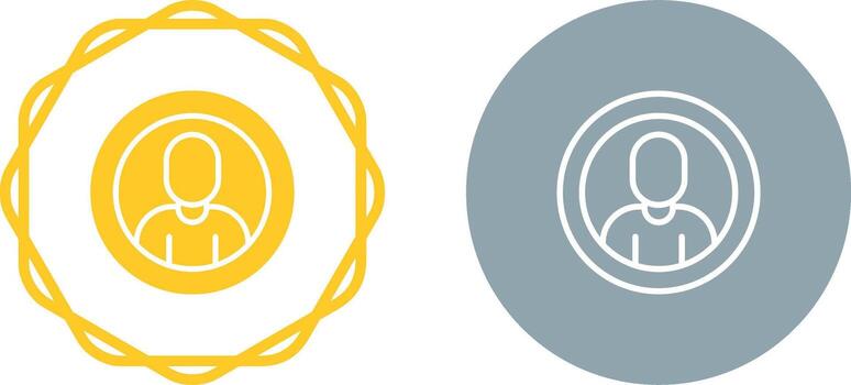 icono de vector de usuario