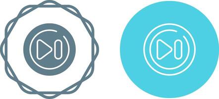 Fast Forward Circle Vector Icon
