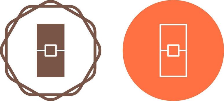 rectángulo vector icono