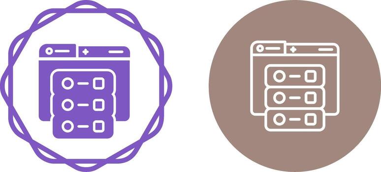 Server Vector Icon