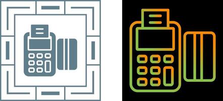 Point of Sale System Vector Icon