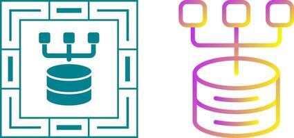 Data Modeling Vector Icon