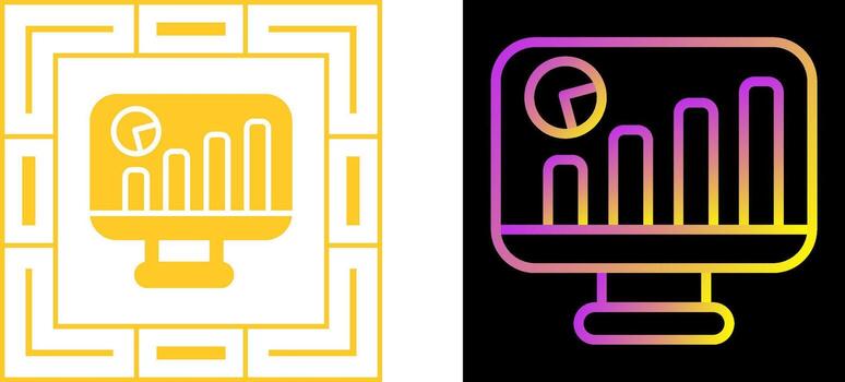 Data driven Design Vector Icon