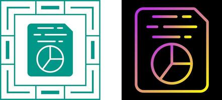 Document Insert Diagram Vector Icon
