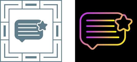 Feedback Vector Icon